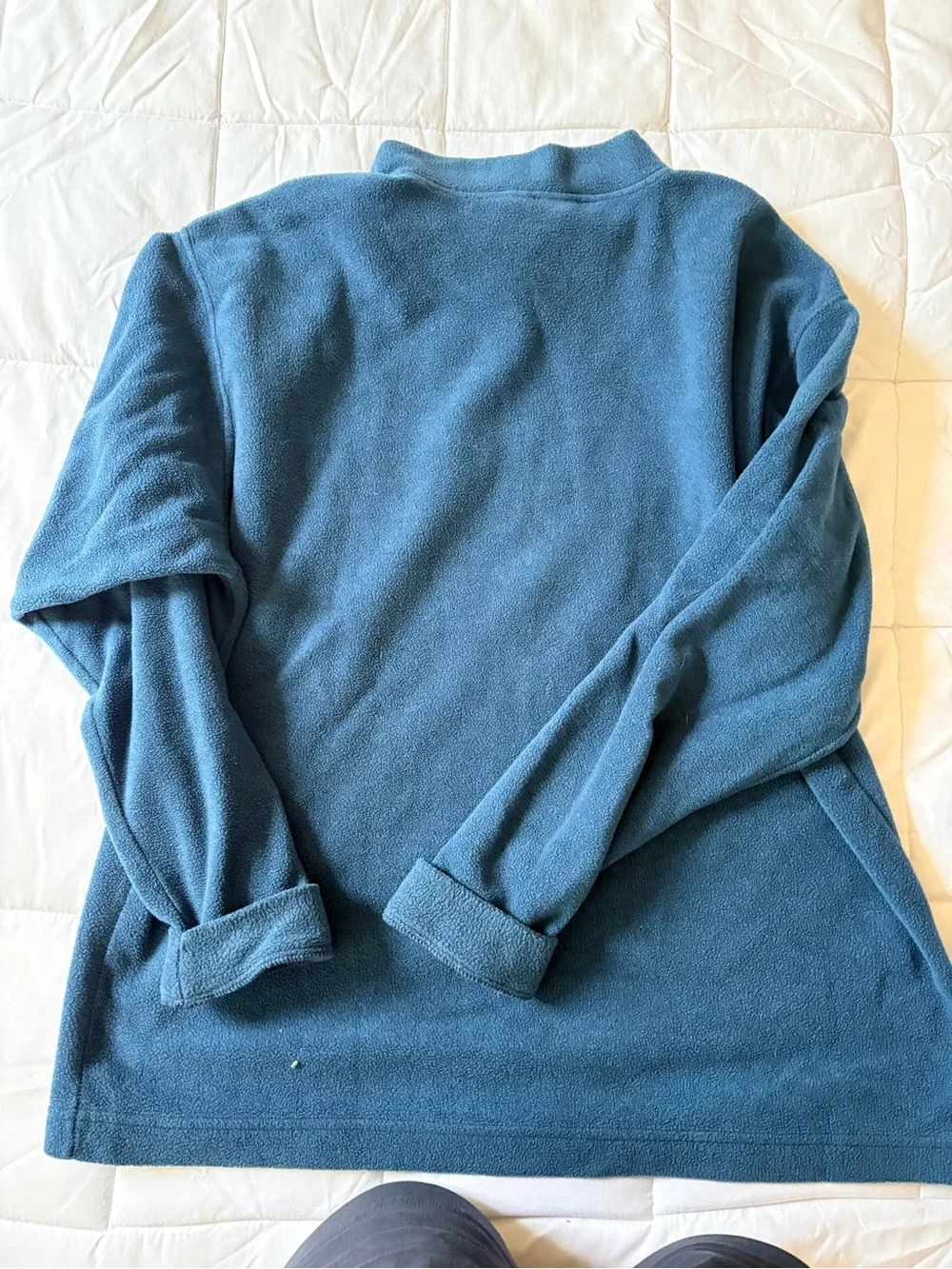 The North Face Men’s Slate Blue Crewneck Fleece Pullover